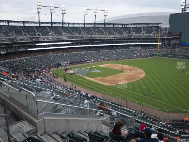 Seating view for Comerica Park Section 215