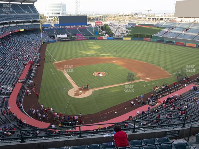 Seating view for Angel Stadium of Anaheim Section 421