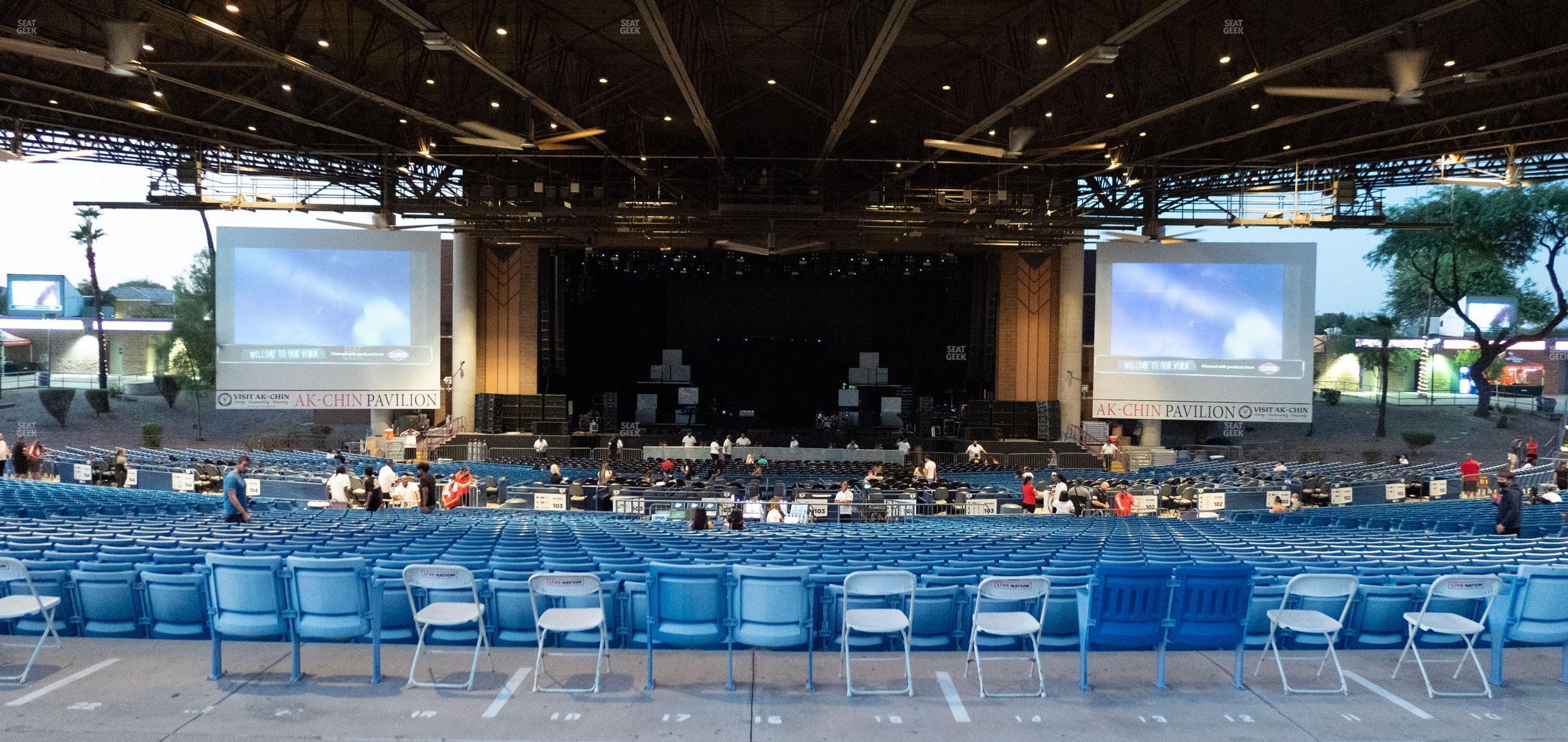 Seating view for Talking Stick Resort Amphitheatre Section 303