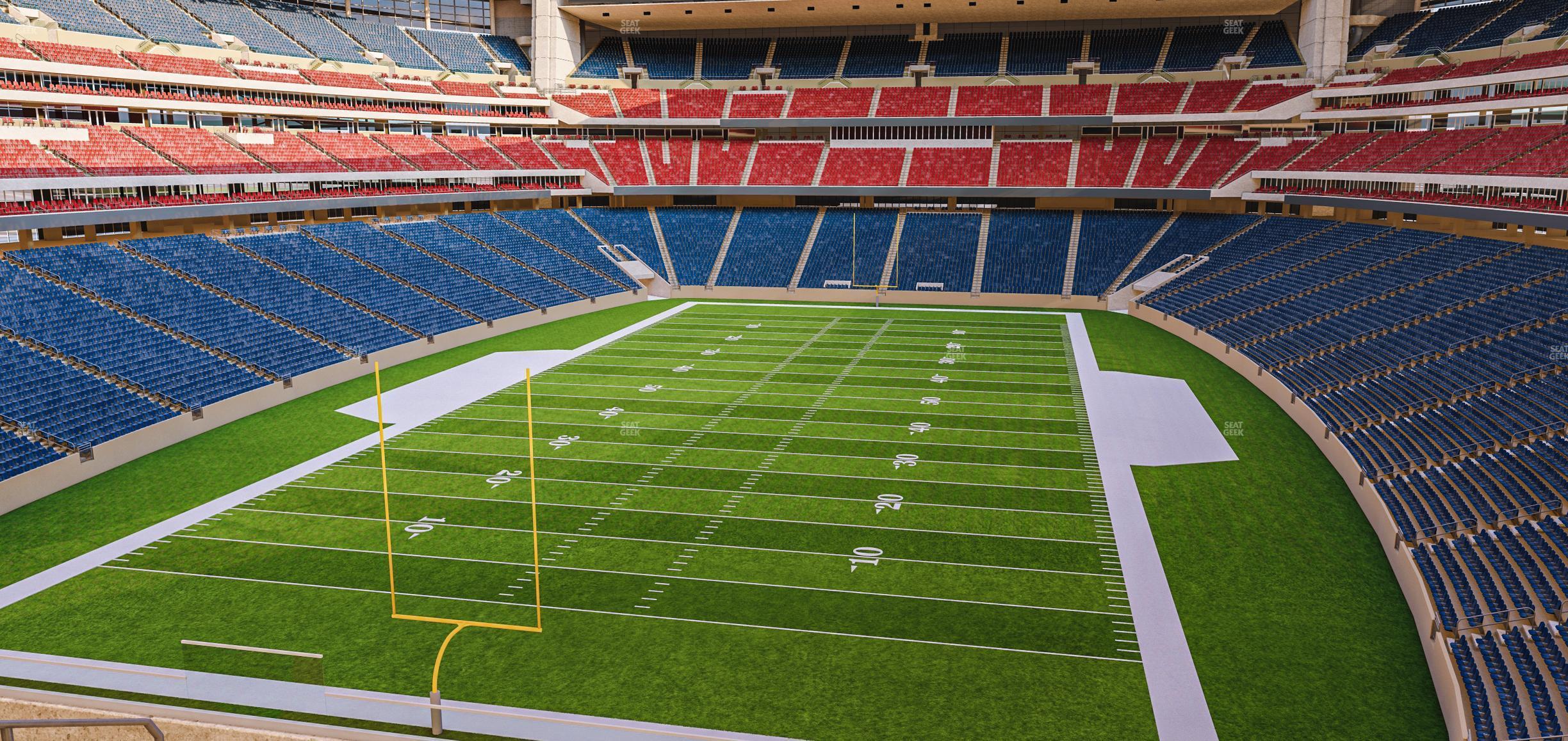 Seating view for NRG Stadium Section 350