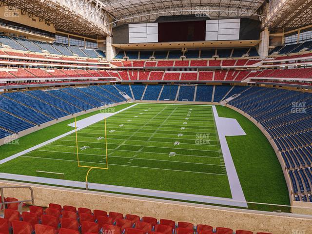 Seating view for NRG Stadium Section 350