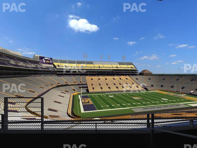 Seating view for Tiger Stadium Section Suite 127