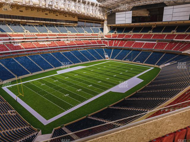 Seating view for NRG Stadium Section 540