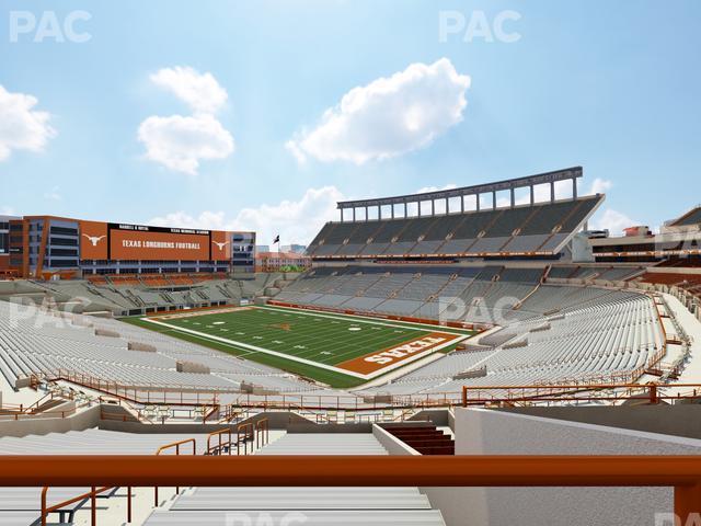 Seating view for Darrell K Royal - Texas Memorial Stadium Section 20