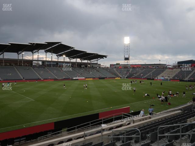 Seating view for Dick's Sporting Goods Park Section 133