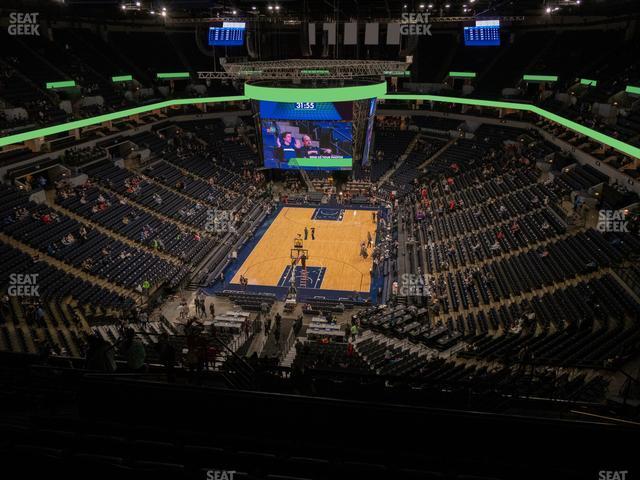 Seating view for Target Center Section 240