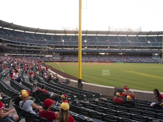 Seating view for Angel Stadium of Anaheim Section 133