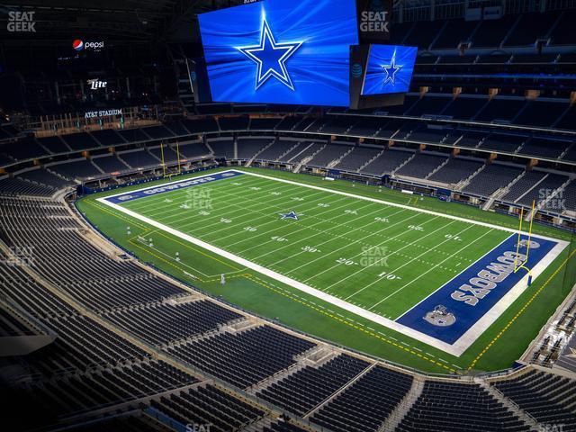 Seating view for AT&T Stadium Section Star Suite 623