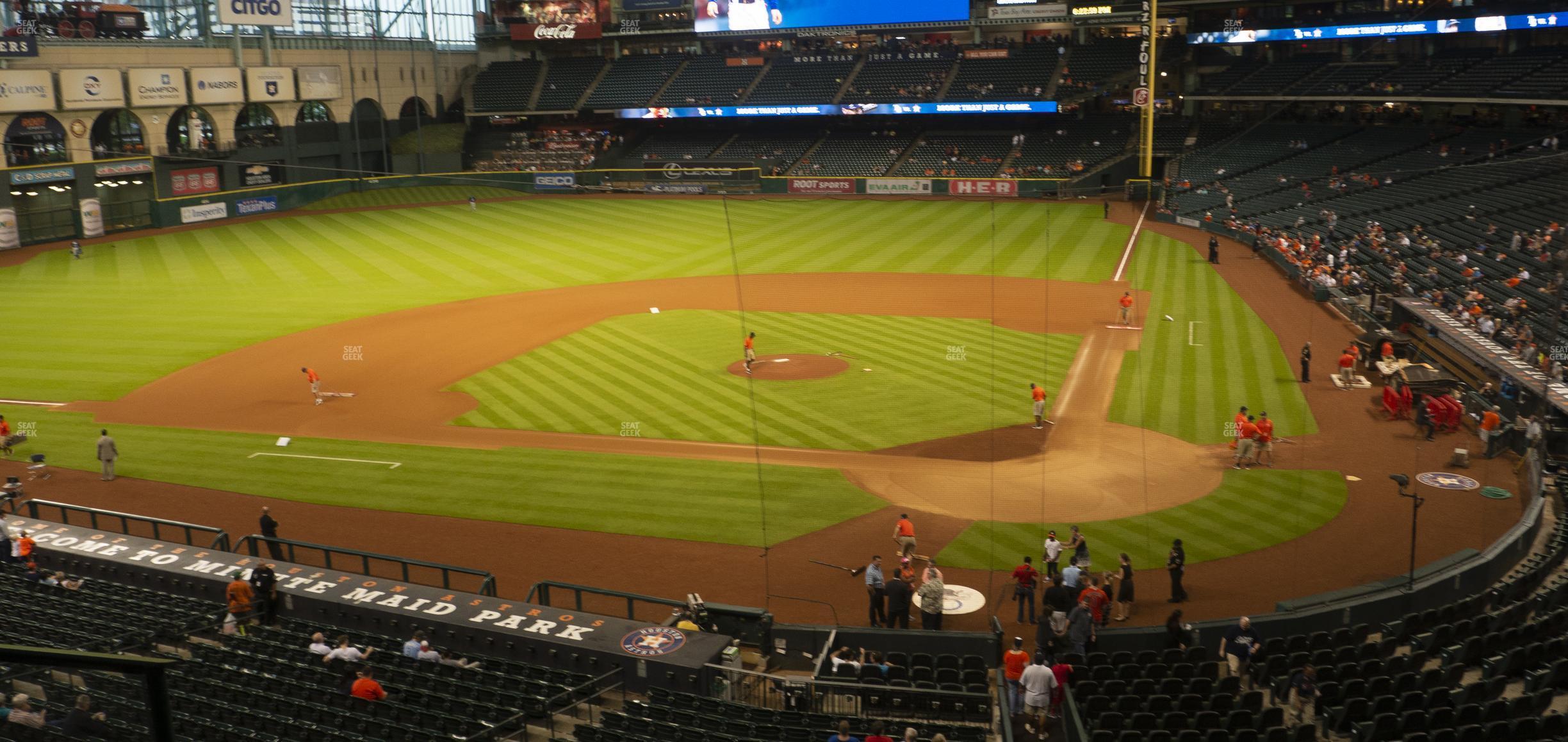 Seating view for Minute Maid Park Section 216