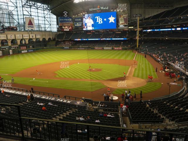 Seating view for Minute Maid Park Section 216