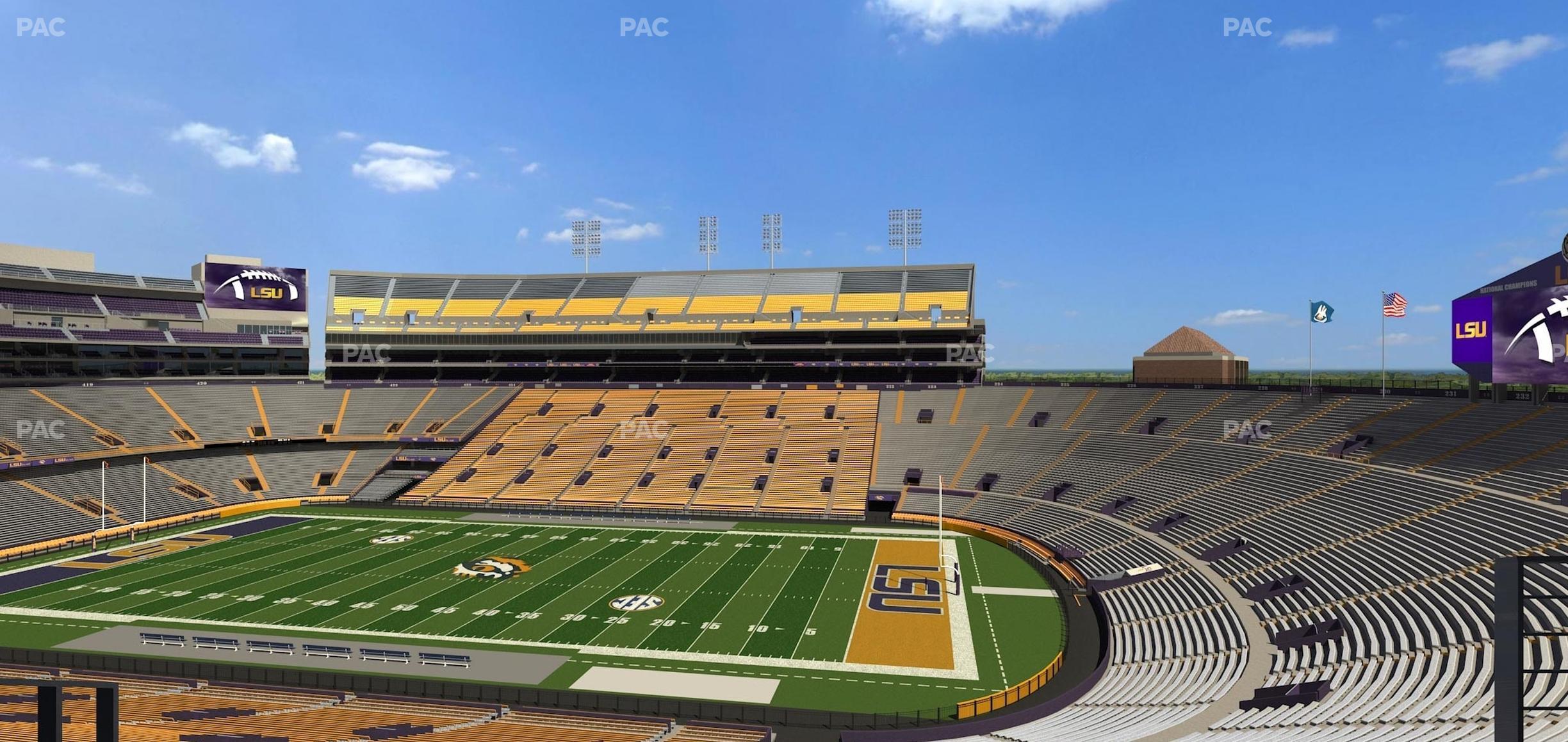 Seating view for Tiger Stadium Section Suite 102