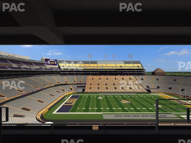 Seating view for Tiger Stadium Section Suite 219