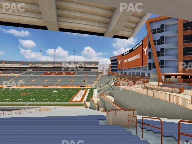 Seating view for Darrell K Royal - Texas Memorial Stadium Section 1