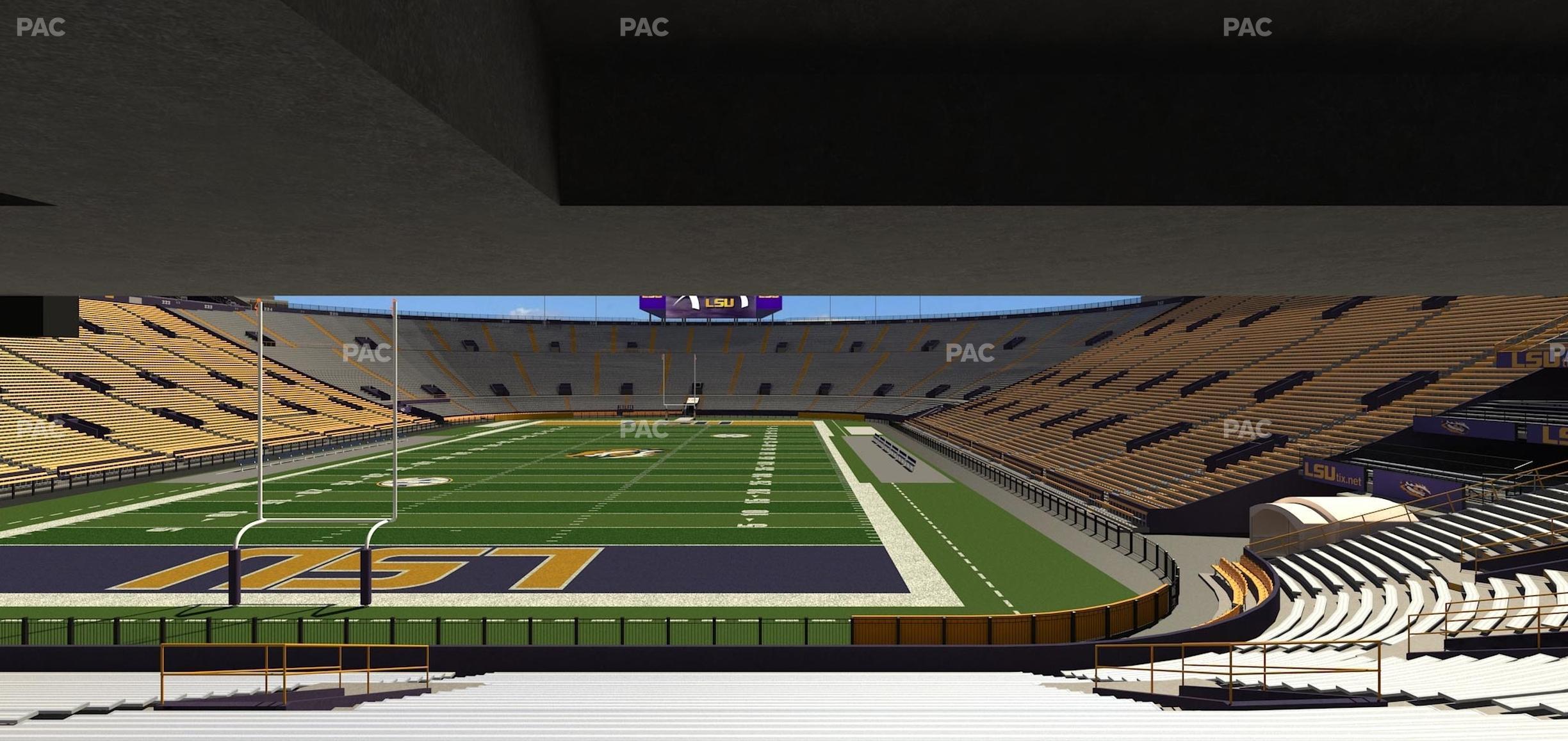 Seating view for Tiger Stadium Section 404