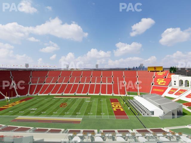 Seating view for Los Angeles Memorial Coliseum Section Suite 504