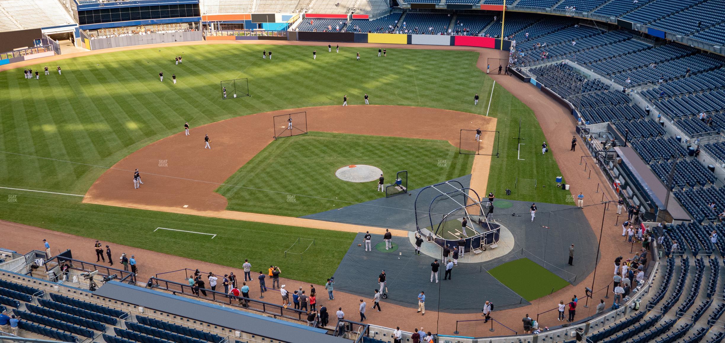 Seating view for Yankee Stadium Section Terrace Level 322