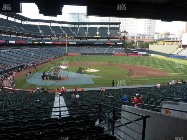 Seating view for Oriole Park at Camden Yards Section 27