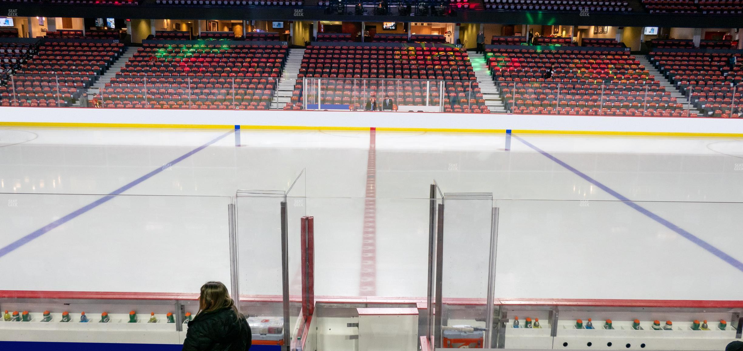 Seating view for Scotiabank Saddledome Section 109