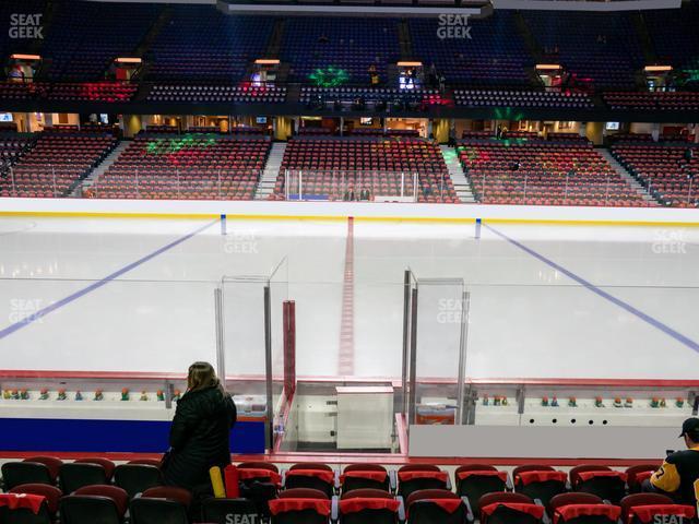 Seating view for Scotiabank Saddledome Section 109