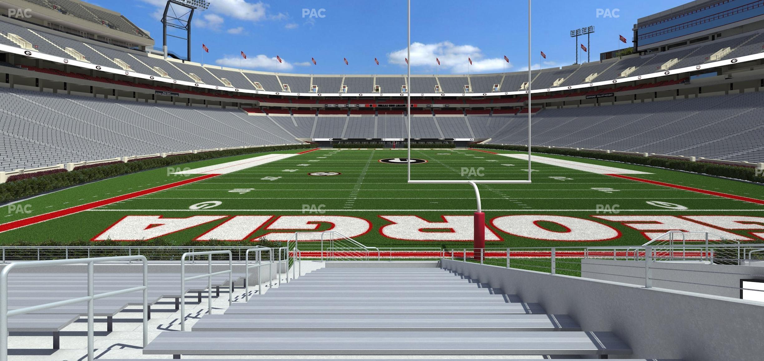 Seating view for Sanford Stadium Section 141