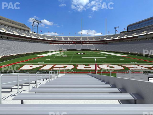 Seating view for Sanford Stadium Section 141