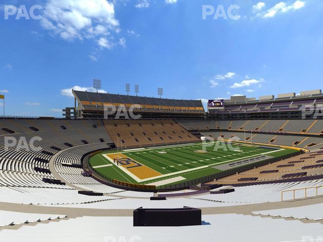 Seating view for Tiger Stadium Section 225