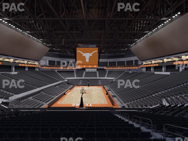 Seating view for Moody Center ATX Section V I P Suite