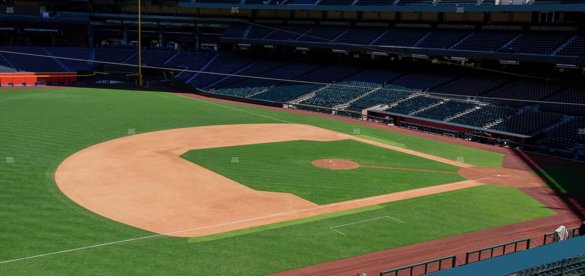 Seating view for Chase Field Section 215