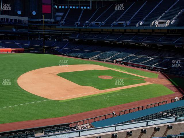 Seating view for Chase Field Section 215