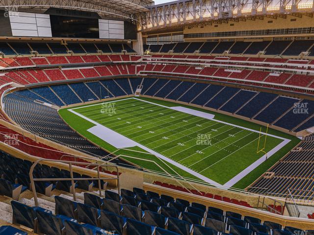 Seating view for NRG Stadium Section 602