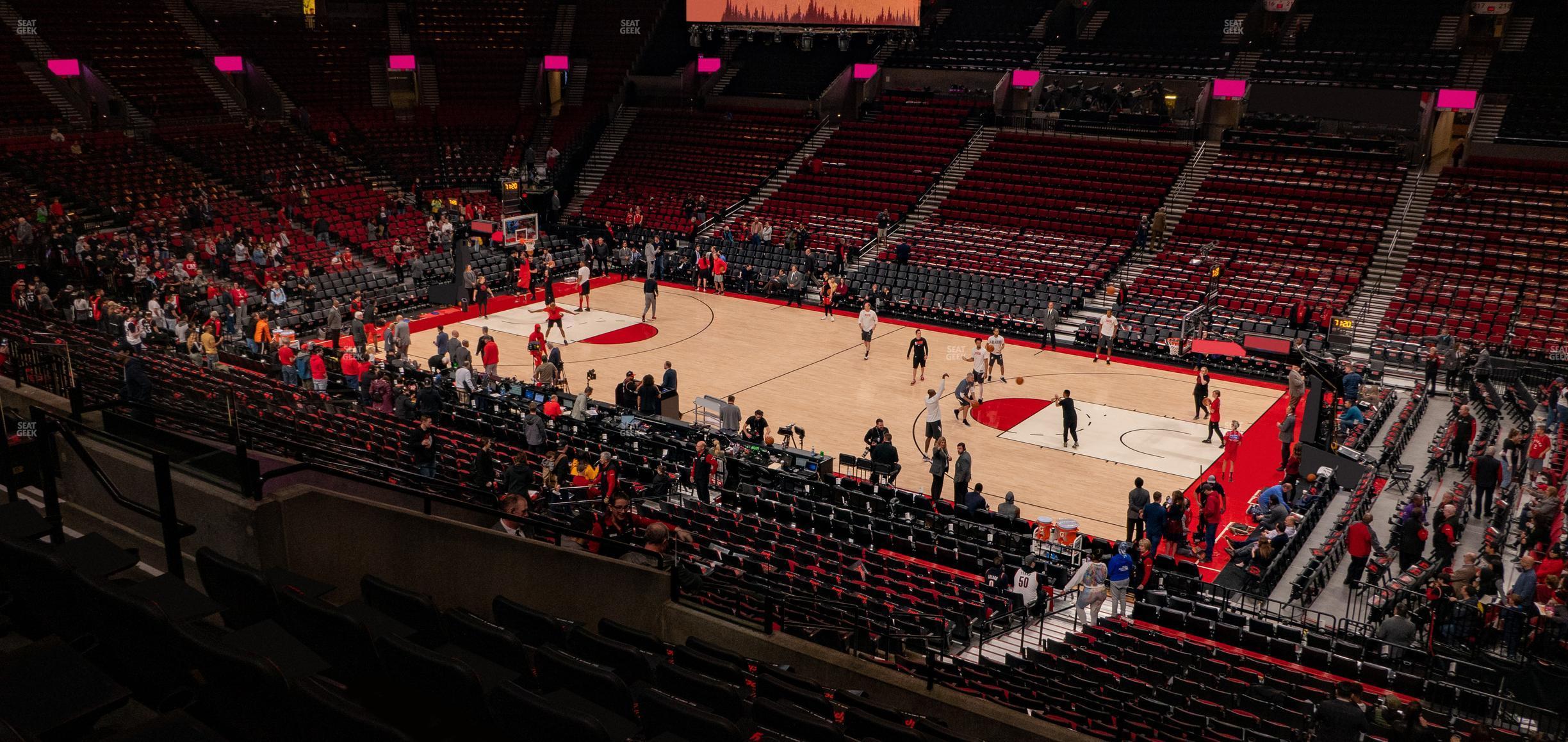 Seating view for Moda Center Section 229