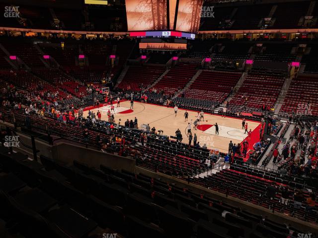 Seating view for Moda Center Section 229