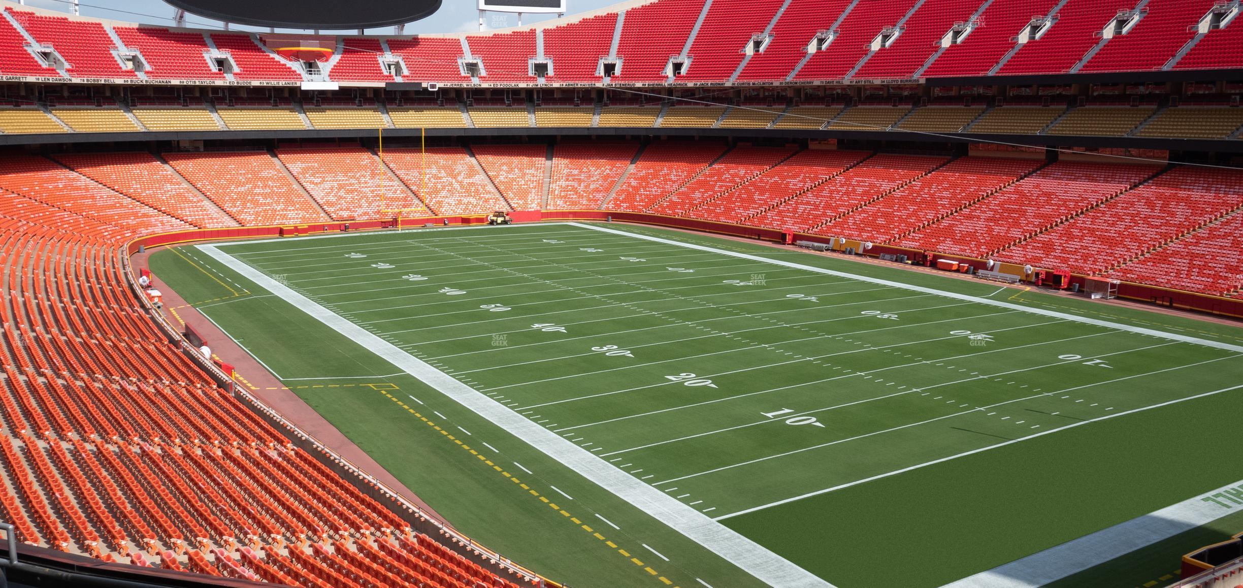 Seating view for GEHA Field at Arrowhead Stadium Section 217