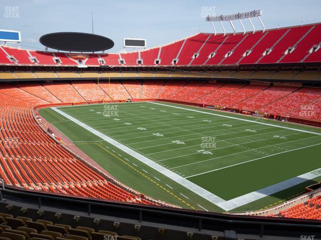 Seating view for GEHA Field at Arrowhead Stadium Section 217