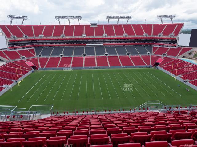 Seating view for Raymond James Stadium Section 335