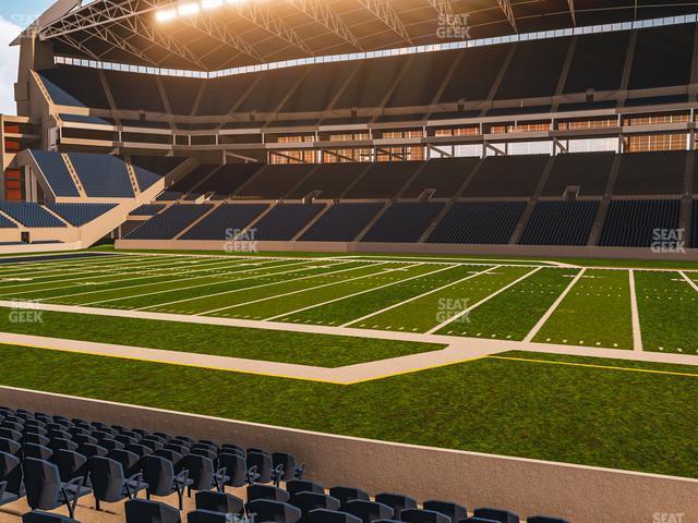 Seating view for Lumen Field Section 133