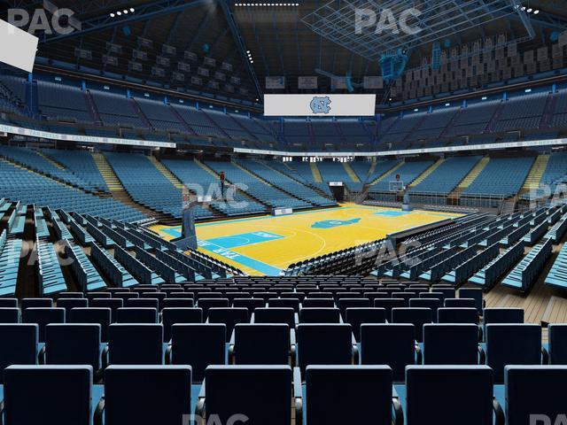 Seating view for Dean Smith Center Section 104