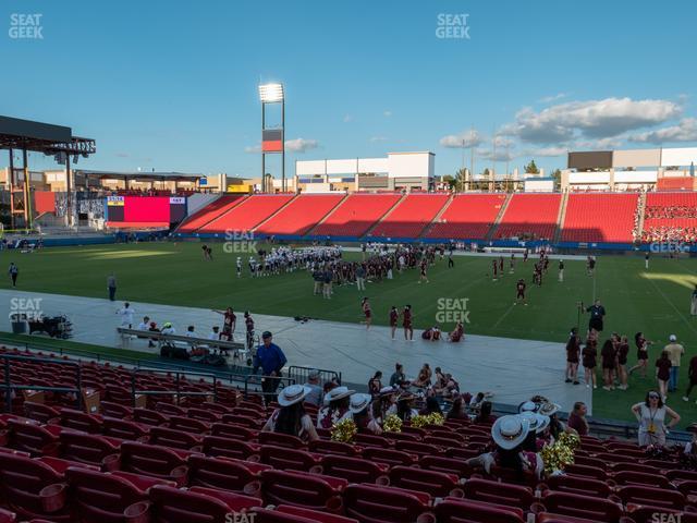 Seating view for Toyota Stadium Section 108