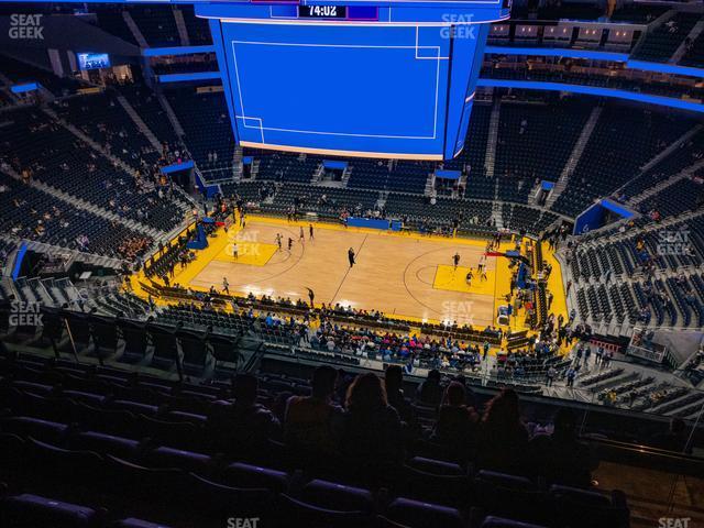 Seating view for Chase Center Section 219