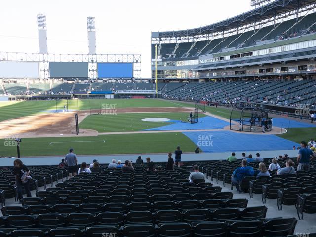 Seating view for Guaranteed Rate Field Section 139