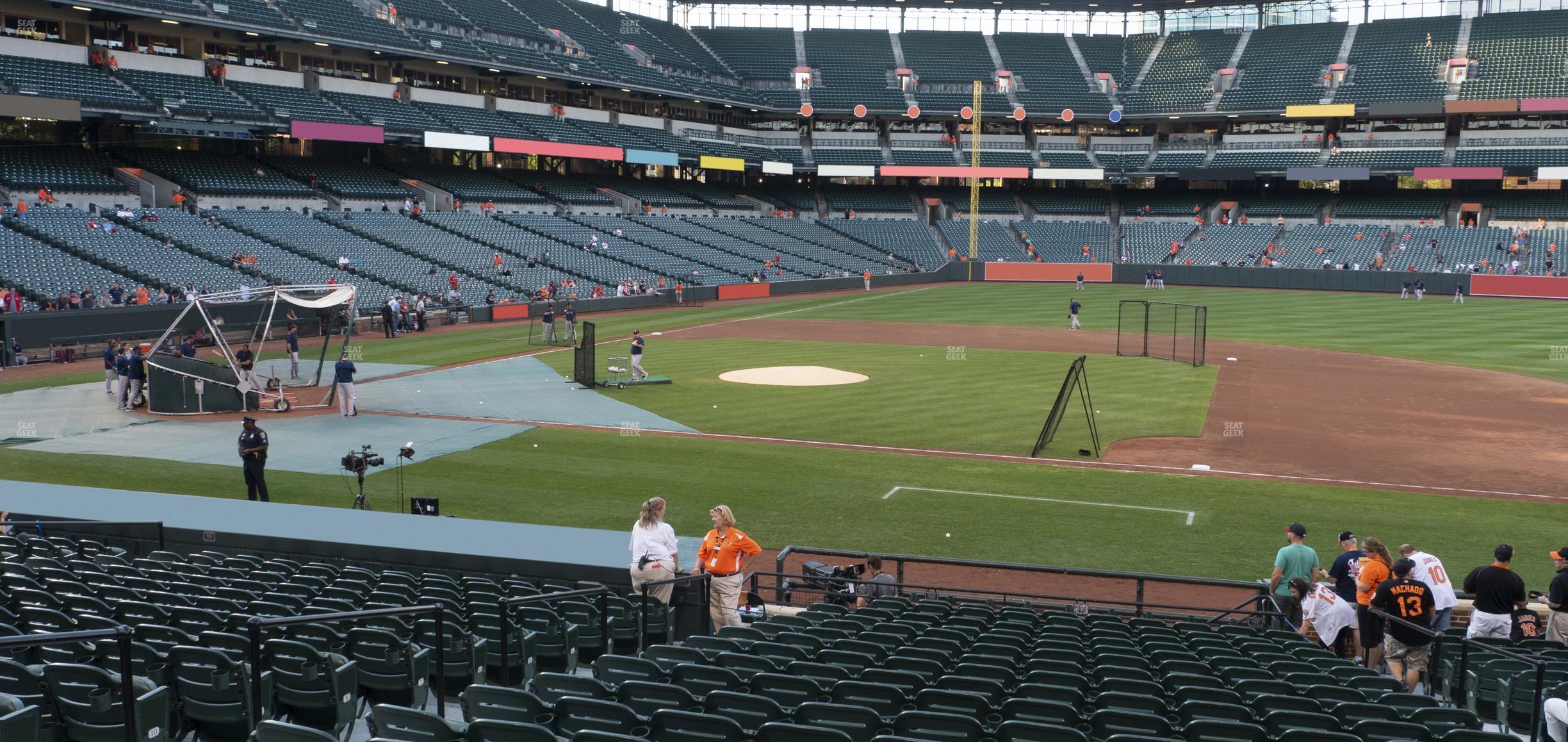 Seating view for Oriole Park at Camden Yards Section 20