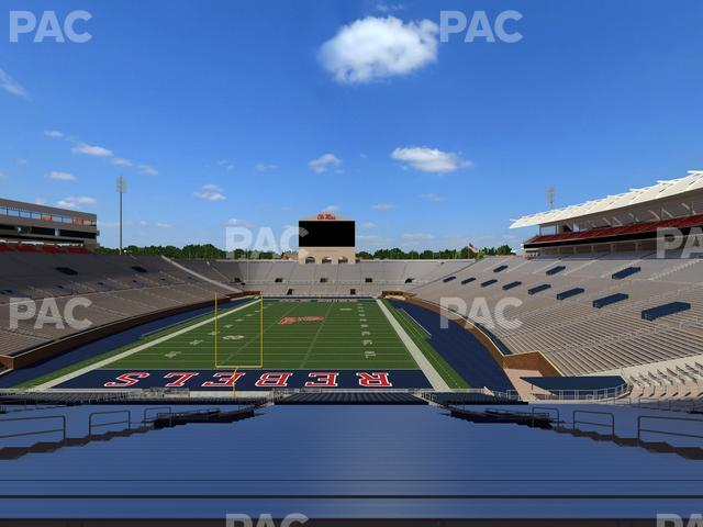 Seating view for Vaught Hemingway Stadium Section S 5