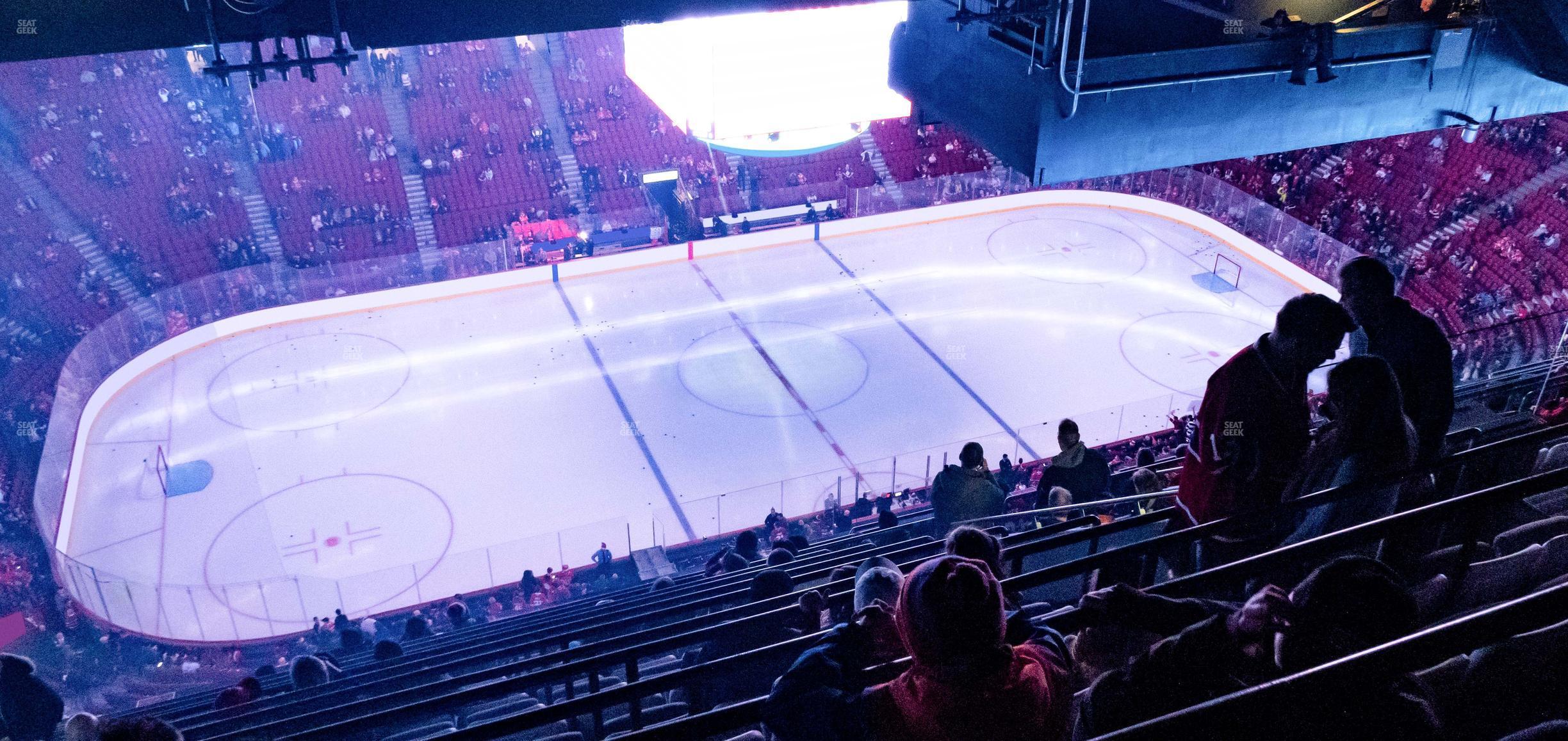 Seating view for Centre Bell Section 421