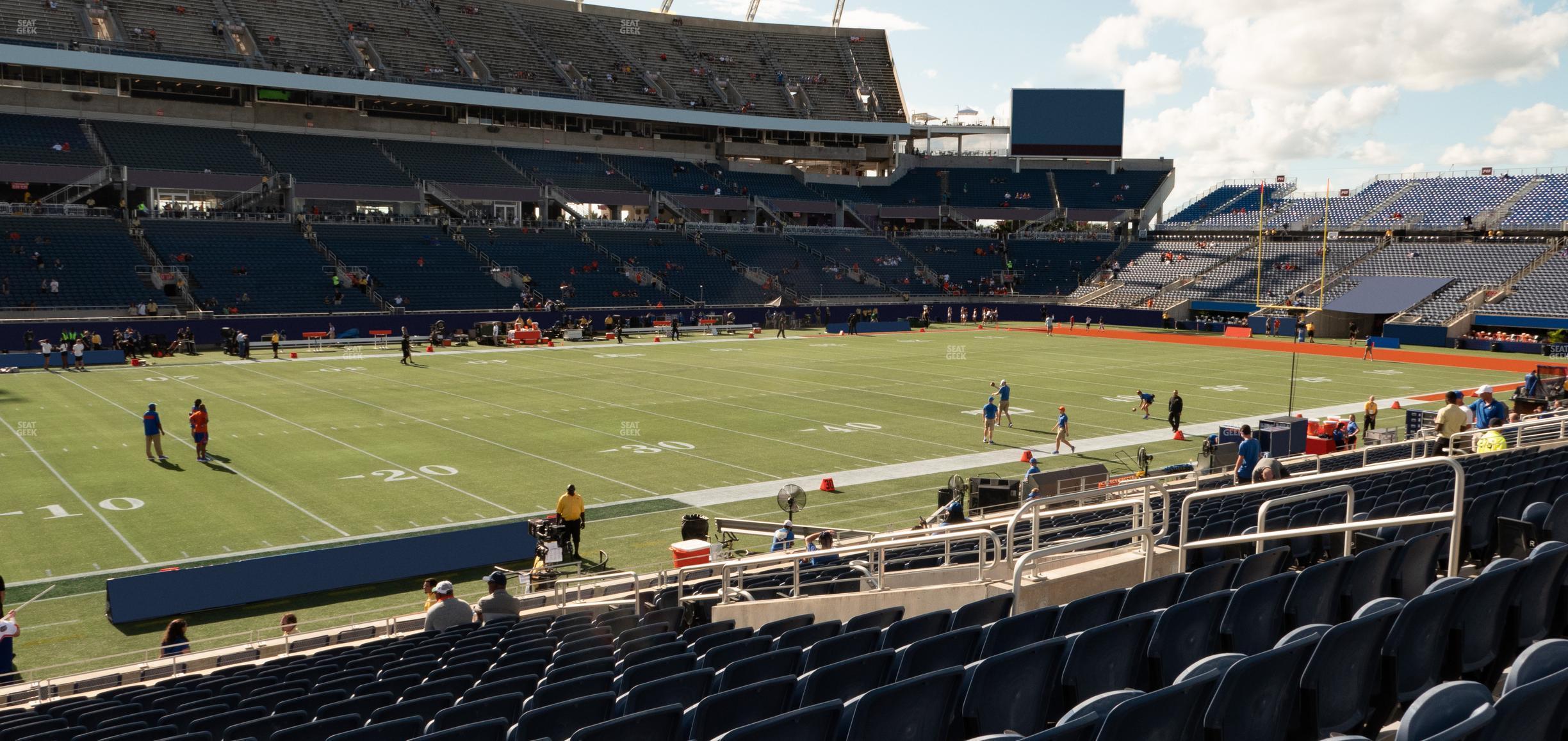 Seating view for Camping World Stadium Section 111