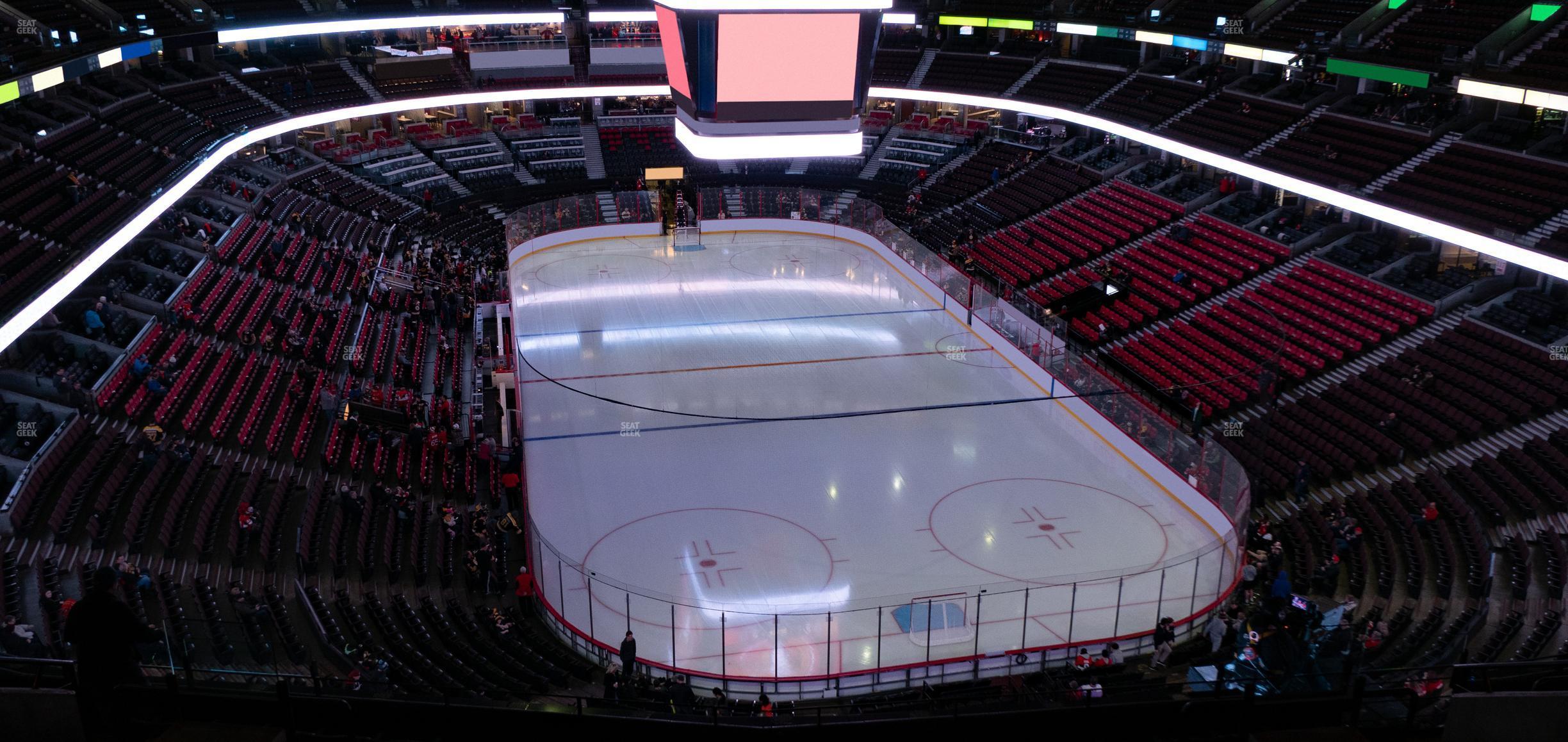 Seating view for Canadian Tire Centre Section 302