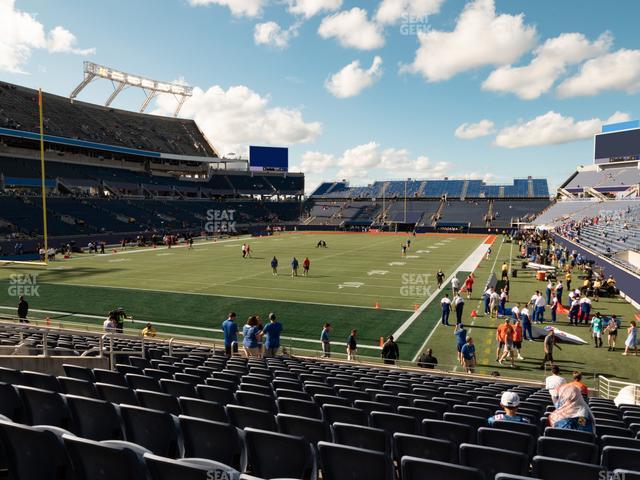 Seating view for Camping World Stadium Section 119