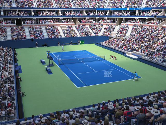 Seating view for Arthur Ashe Stadium Section Suite 246