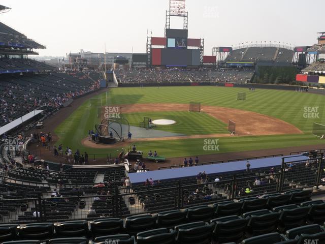 Seating view for Coors Field Section 226