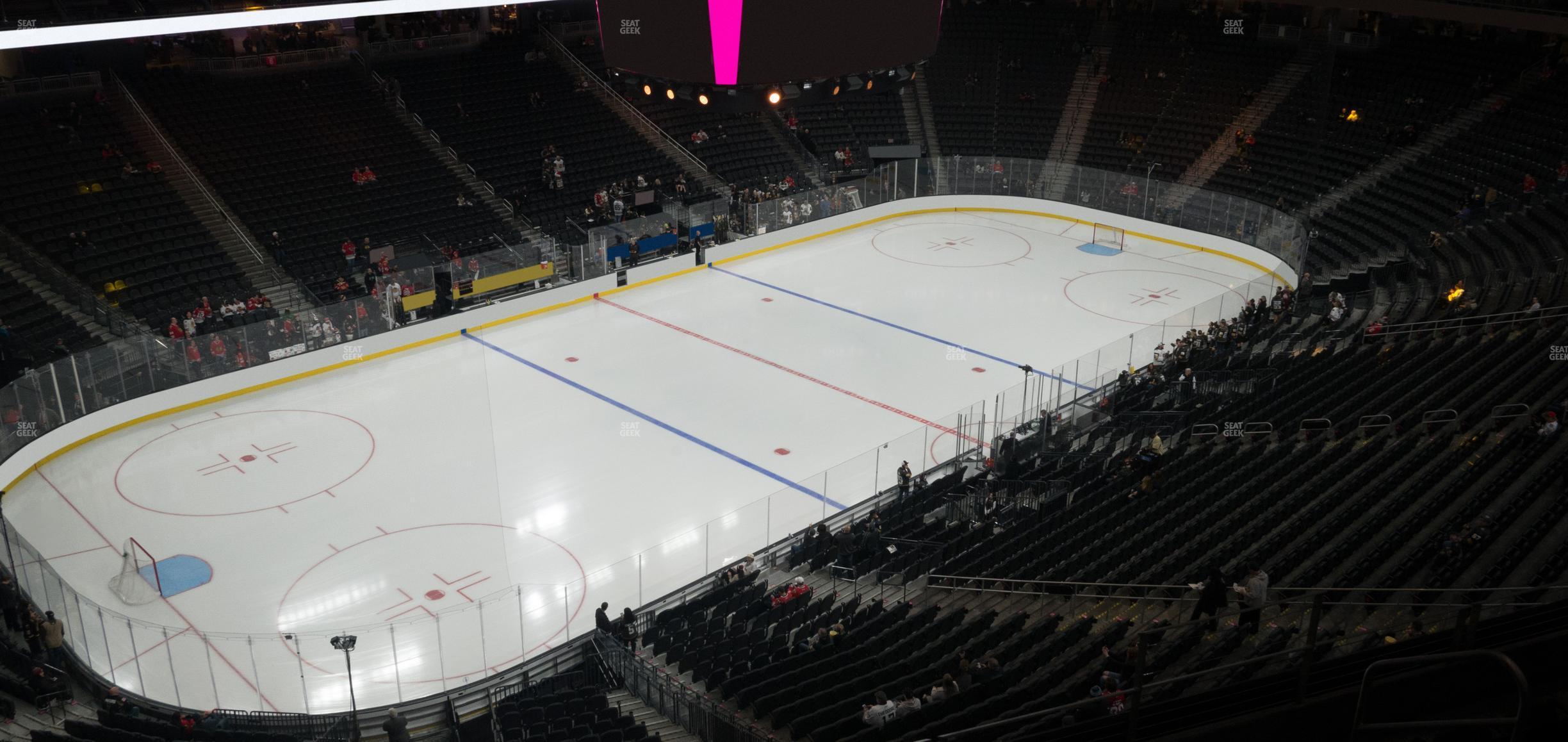 Seating view for T-Mobile Arena Section 219