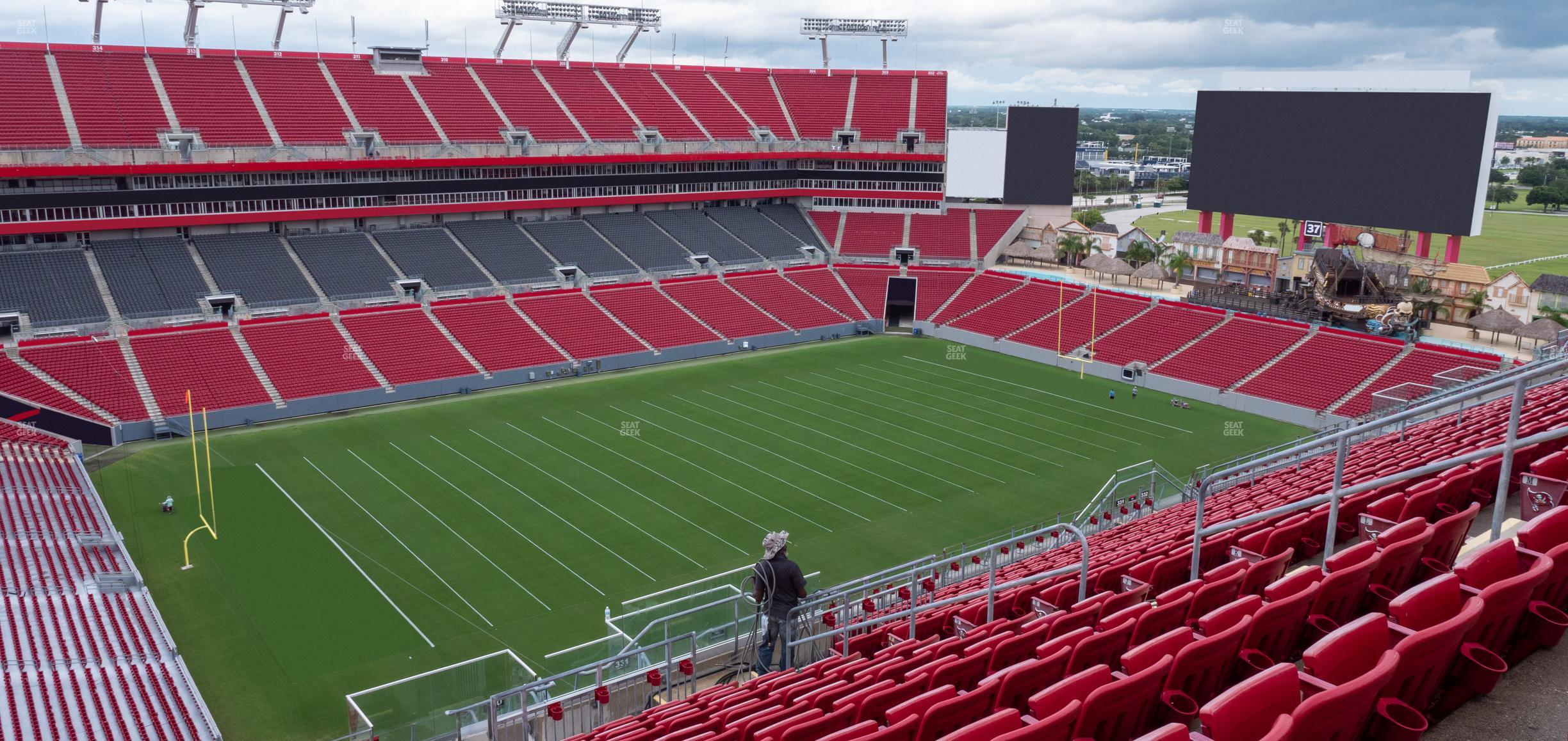 Seating view for Raymond James Stadium Section 330